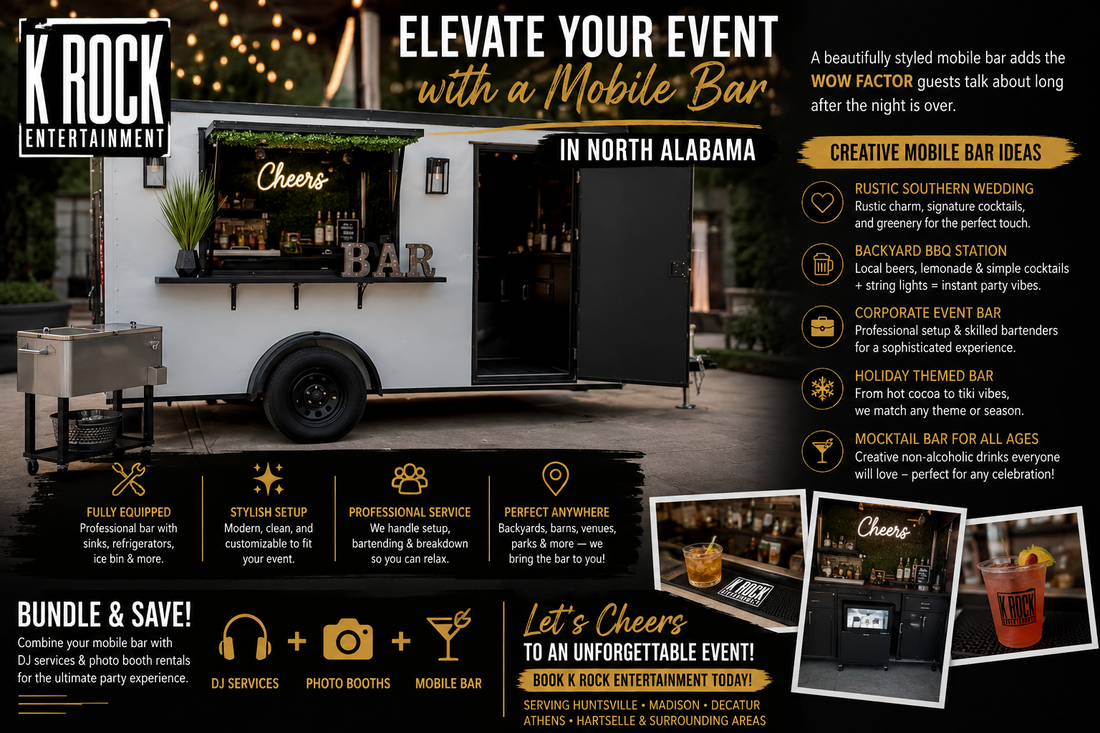 Mobile Bar Rental Ideas for Alabama Events