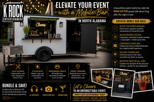 Mobile Bar Rental Ideas for Alabama Events